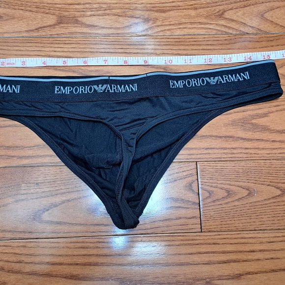 Men's Emporio Armani Thong - Picture 2 of 2